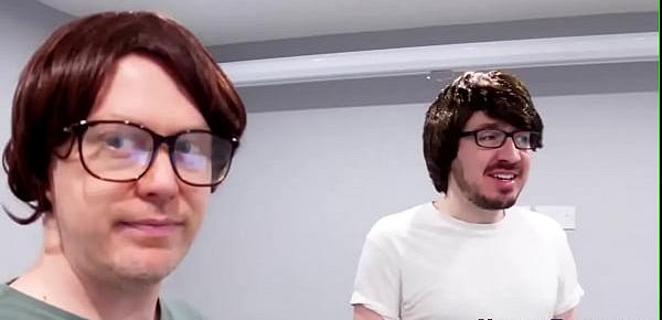 Yorkshire nerds cum spray brit babes face